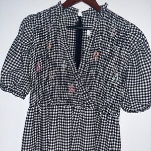 TACH Adelfa Smocked Dress, size M